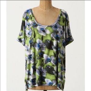 One September Water Lily Slouchy Top